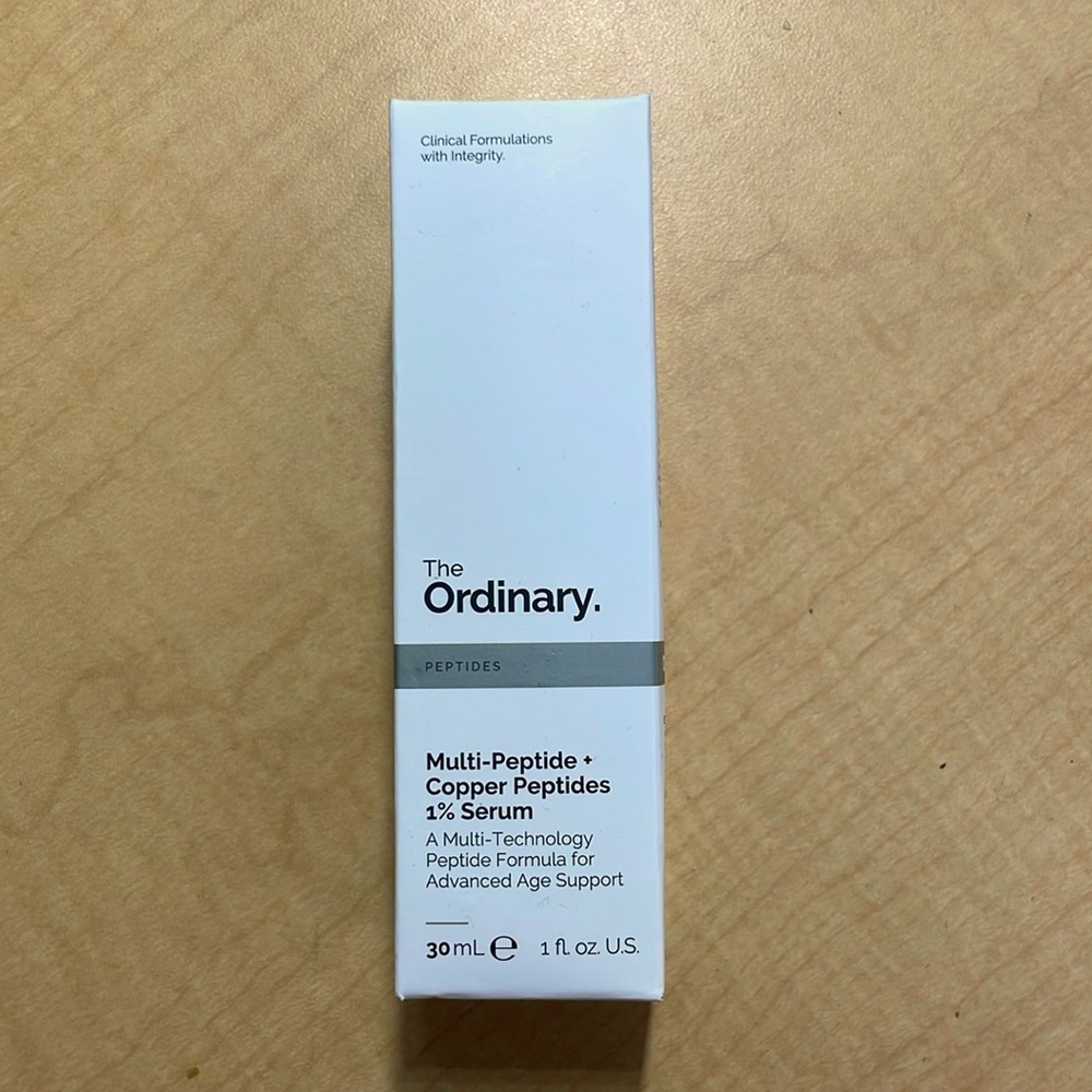 The Ordinary Multi-Peptide + Copper Peptides 1% Serum 30mL/1oz